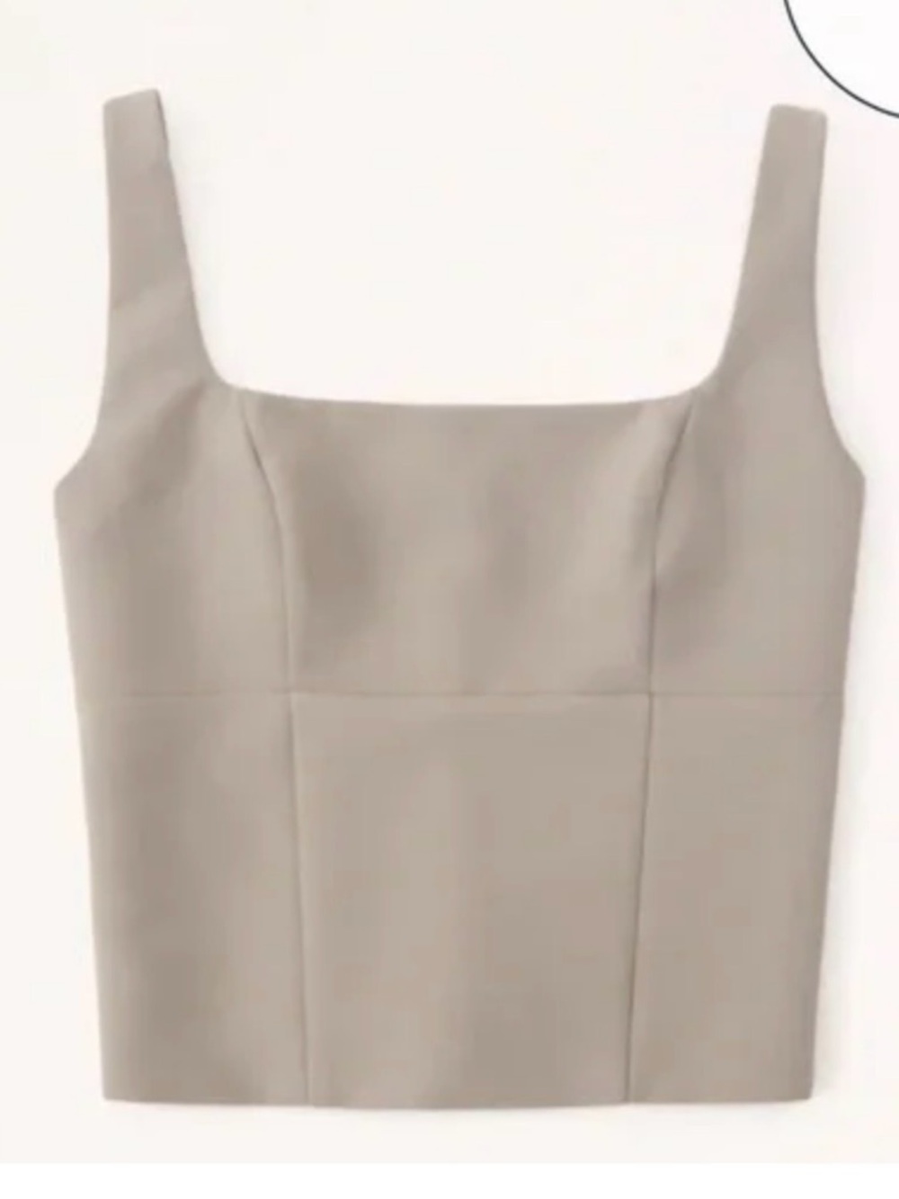 Abercrombie & Fitch* Square-neck Crop